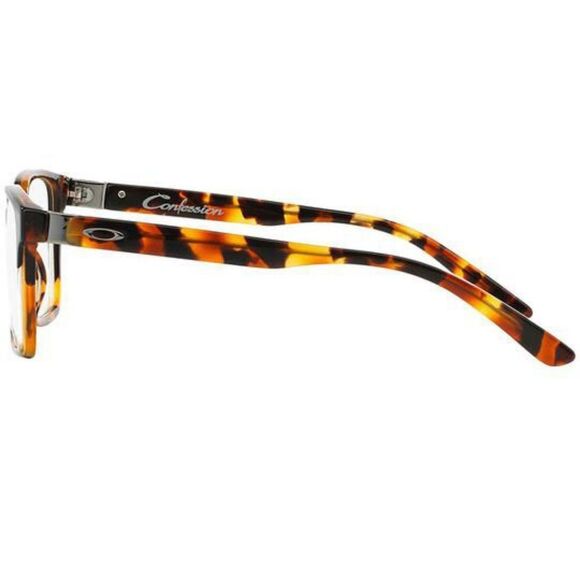 Oakley Eyeglasses Black/Tortoise w/Demo Lens - Picture 4 of 4